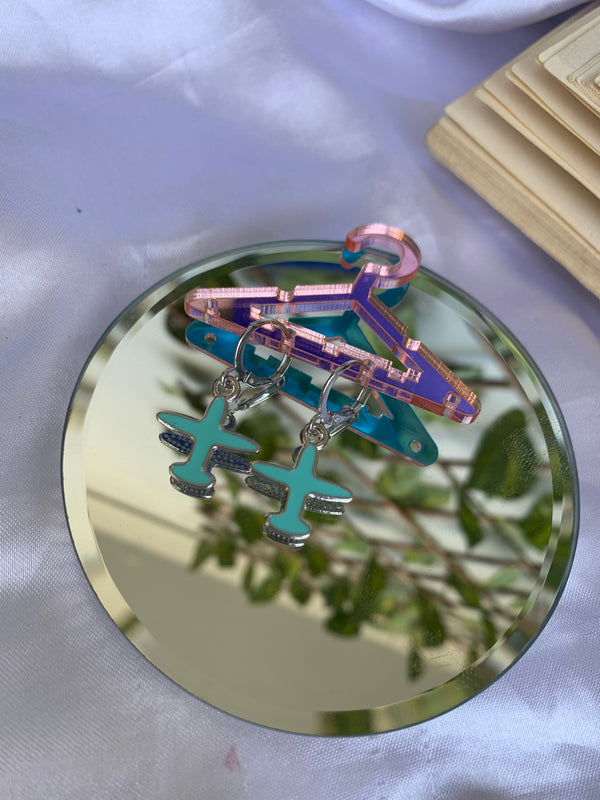 Dream fly statement earring