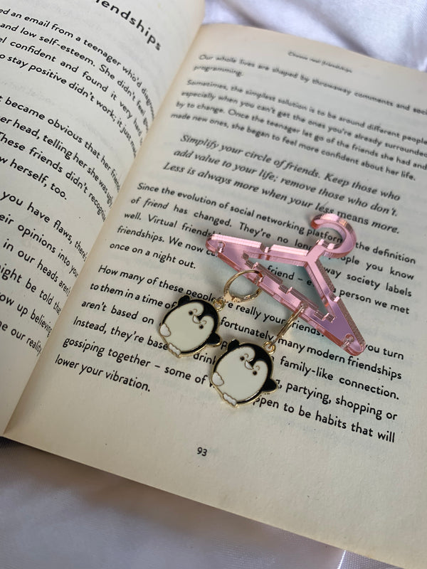 Cute panda earring