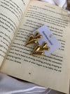Duo heart studs