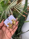 Duo heart studs