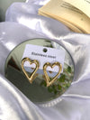 Willow heart studs