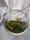 Timeless classic heart hoops