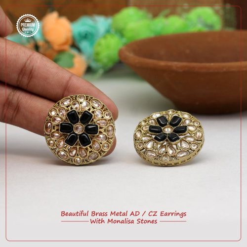 Antique American Diamond Earrings