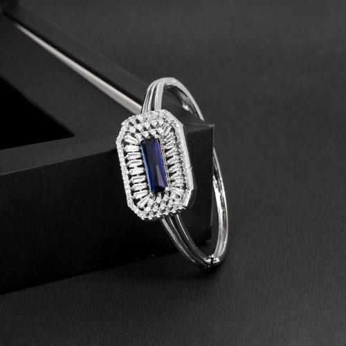 Blue Color American Diamond Bracelet