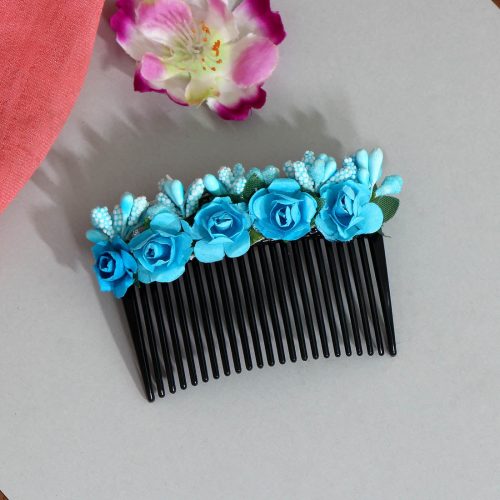 Firozi Color Hair Comb Pin