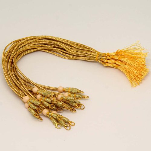 Gold Color 12 Pieces Of Adjustable Rope