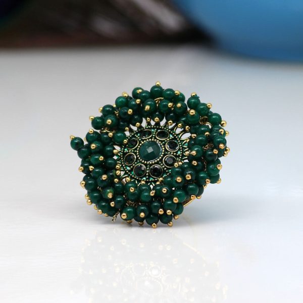 Green Color Finger Rings-12610