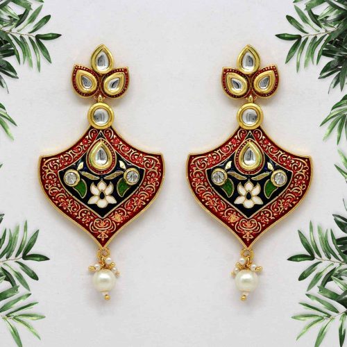 Meenakari Earrings