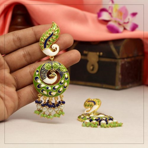 Meenakari Earrings