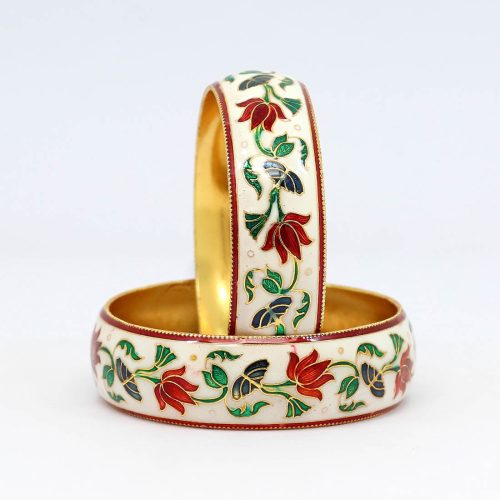 Multi Color Meenakari Bangle Size: 2.4