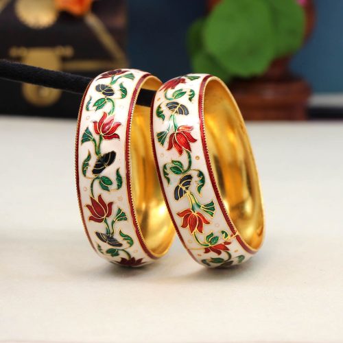 Multi Color Meenakari Bangle Size: 2.6