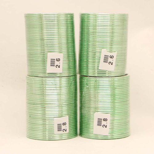 Pista Green Color 4 Set Of Fashion Bangles Combo Size