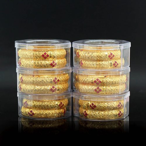 Rani Color 6 Set Of Bangles Combo Size