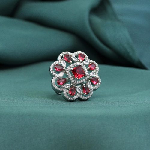 Rani Color American Diamond Finger Ring