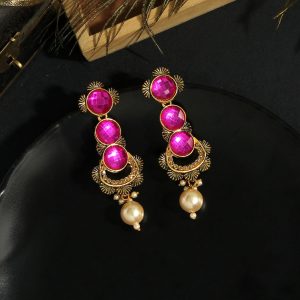 Rani Color Antique Earrings-0