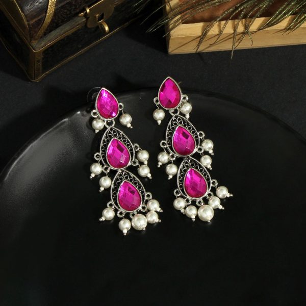 Rani Color Antique Earrings-3297