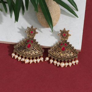 Rani Color Antique Earrings-0