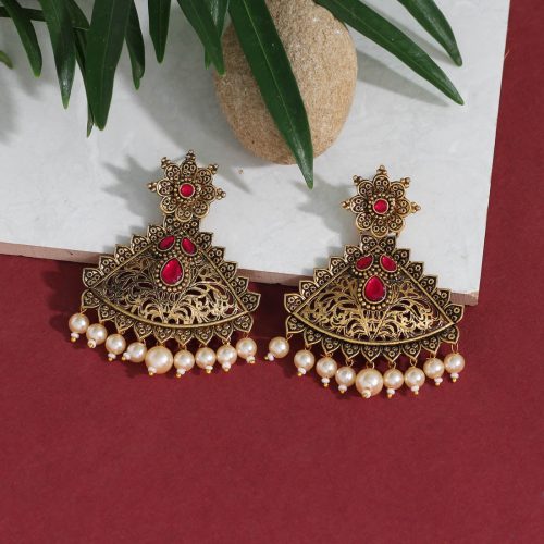 Rani Color Antique Earrings