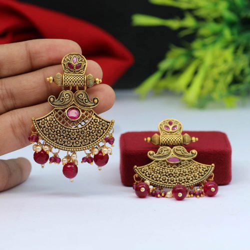 Rani Color Antique Earrings