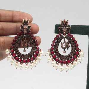 Rani Color Copper Earrings-0