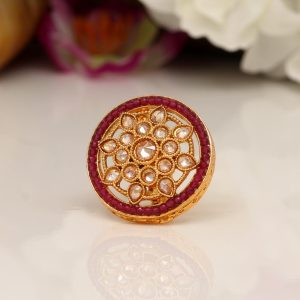 Rani Color Copper Finger Ring-0