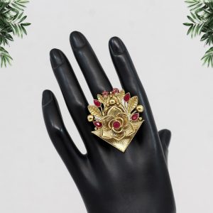 Rani Color Copper Finger Ring-0