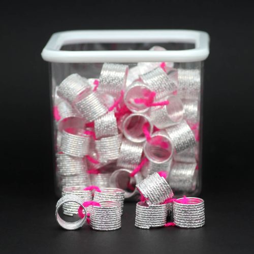 Silver Color Toe Ring Combo 50 Pairs